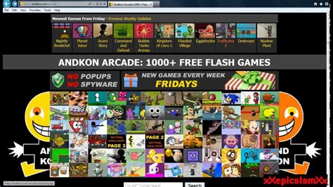 andkon online games.